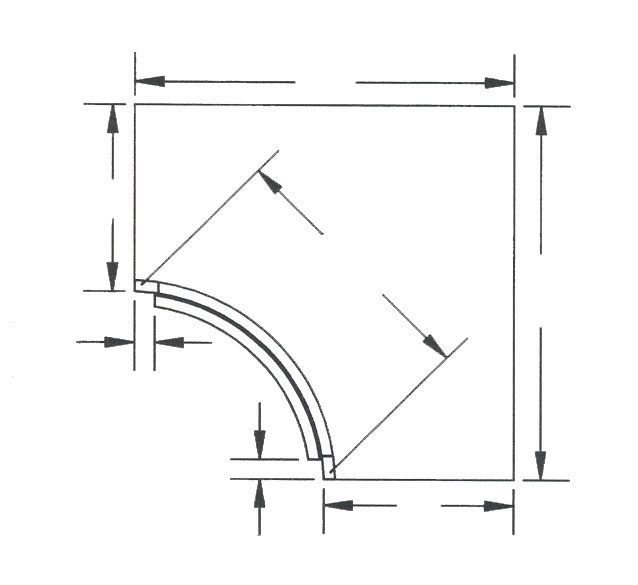 Concave Radius Template